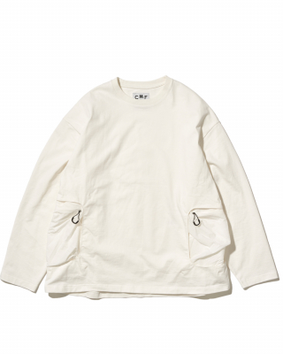 ڥ饹ȣ WHITE(L) CMF OUTDOOR GARMENT PHANTOM TEE - L/S åȥ