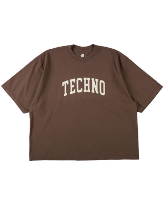 ISNESS MUSIC [TECHNO FLOCKY PRINT T-SHIRT - S/S T]