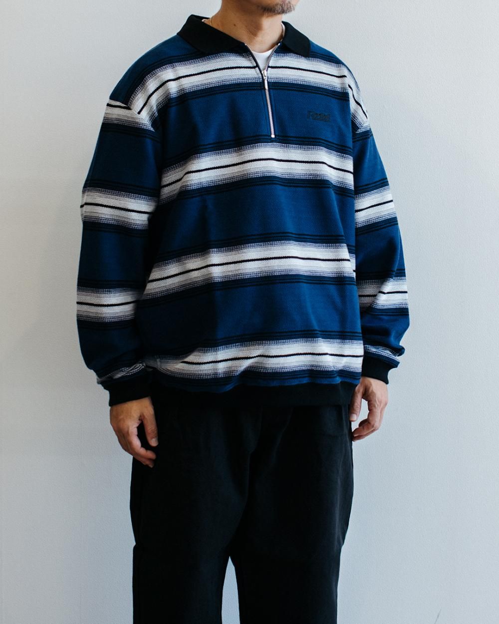 RADIALL | 4 LINKS ハーフジップポロシャツ - BUNTEN