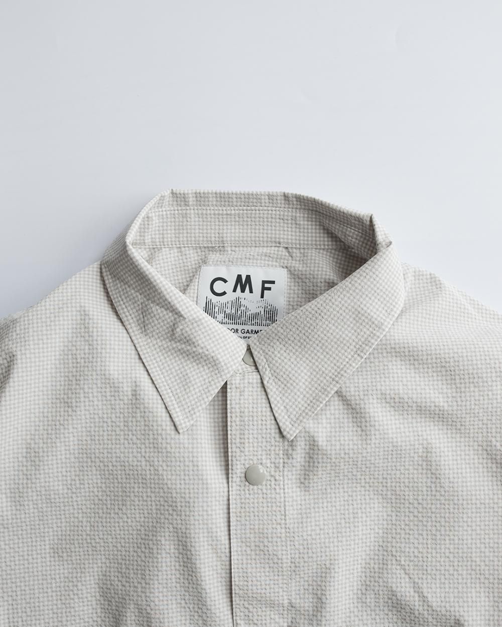 専用　CMF コムフィ アウトドアガーメント シアサッカー 作務衣 シャツ 白 LAST 1】CMF OUTDOOR GARMENT「SAMUE SHIRTS - プルオーバー