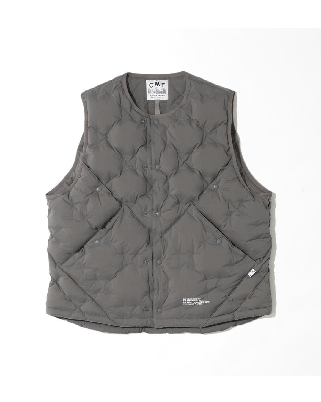CMF OUTDOOR GARMENT | WOVEN DOWN VEST - ダウンベスト - BUNTEN
