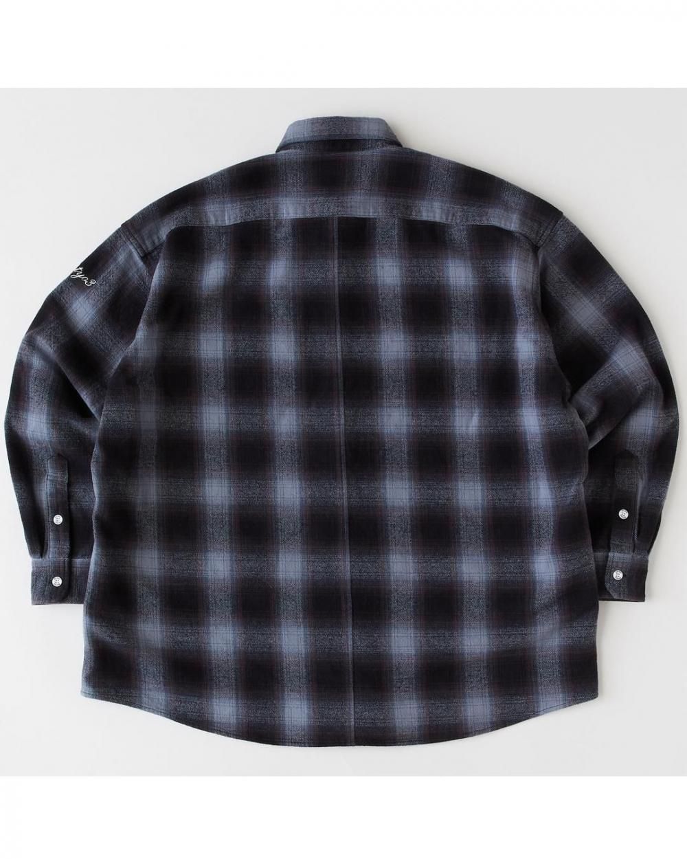 BIG MAC × FAT チェック ネルシャツ　fatサイズ F.A.T. × BIG MAC | MAC SHADE - BUNTEN