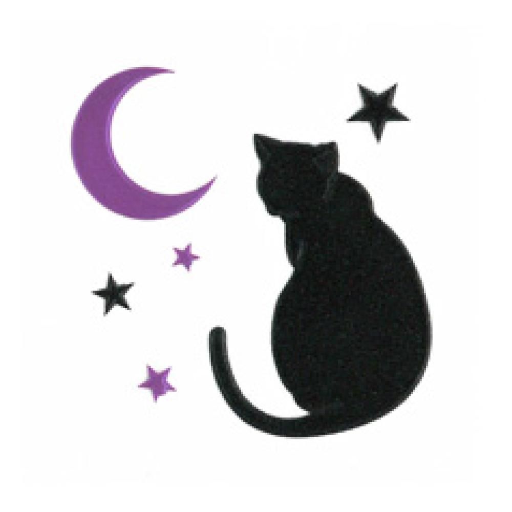 I Love Cat 猫と月 ブラック こころ工房 ペットのお墓 ペットストーン の販売 I Love Cat 猫と月 ブラック こころ工房 ペットのお墓 ペットストーン の販売