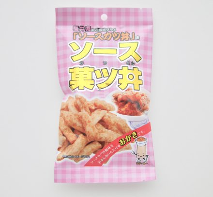 ソースカツ丼味あられ ソース菓ツ丼 40g×5袋セット