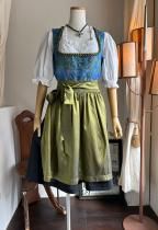 美品　フォークダンス　民族衣装セット 即納☆【3589】【フォークダンス衣装】花刺繍スカート SK588