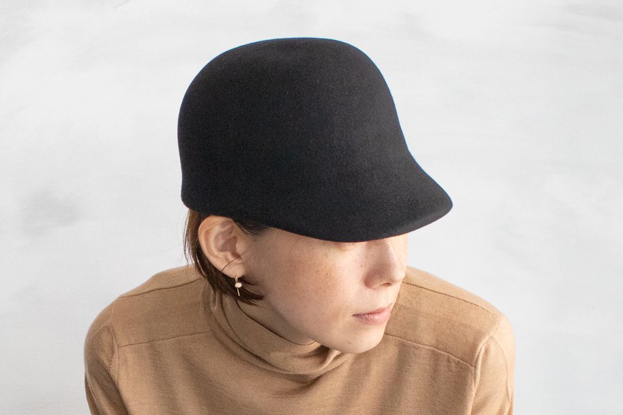 TACHINO CHIE  RABBIT FELT CAP  立野千重　帽子ハット