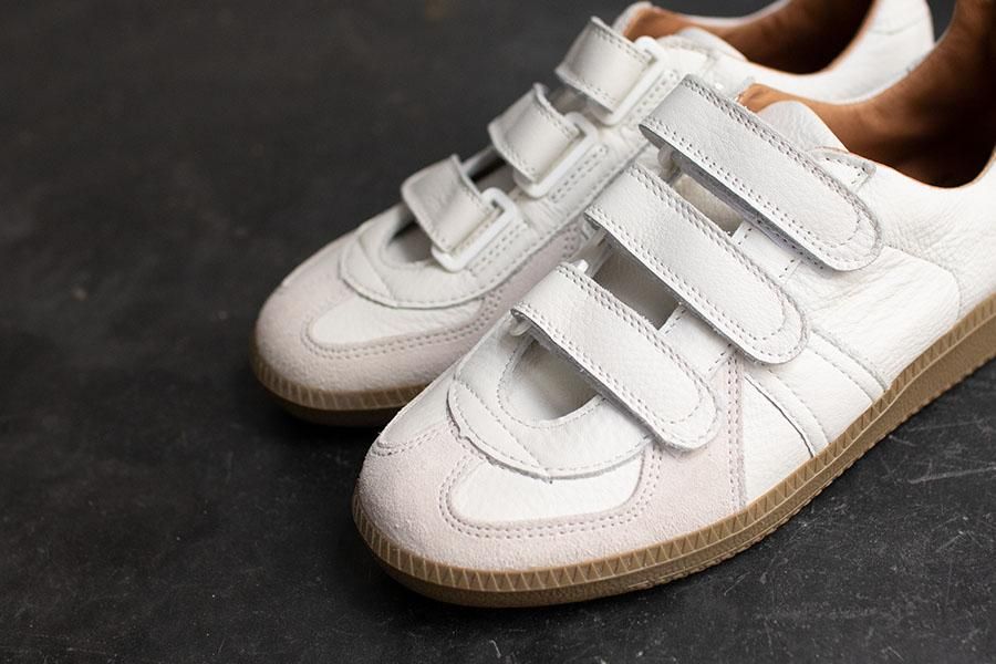 REPRODUCTION OF FOUND GERMAN MILITARY TRAINER velcro WHITE |  ミリタリートレーナーシリーズの再現品 - MAVUNO マヴーノ オンラインショップ｜Atelier el、TOWAVASE など取扱