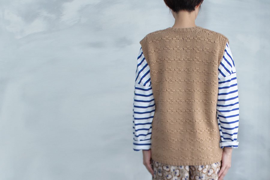 新品TOWAVASE Panier（ long vest ）未使用タグ付き 【高品質】 www