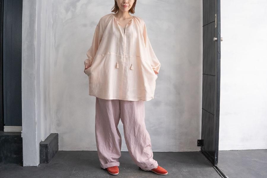 uryya SILK コート MAVUNO 別注 カラーLIGHT PINK | nate-hospital.com