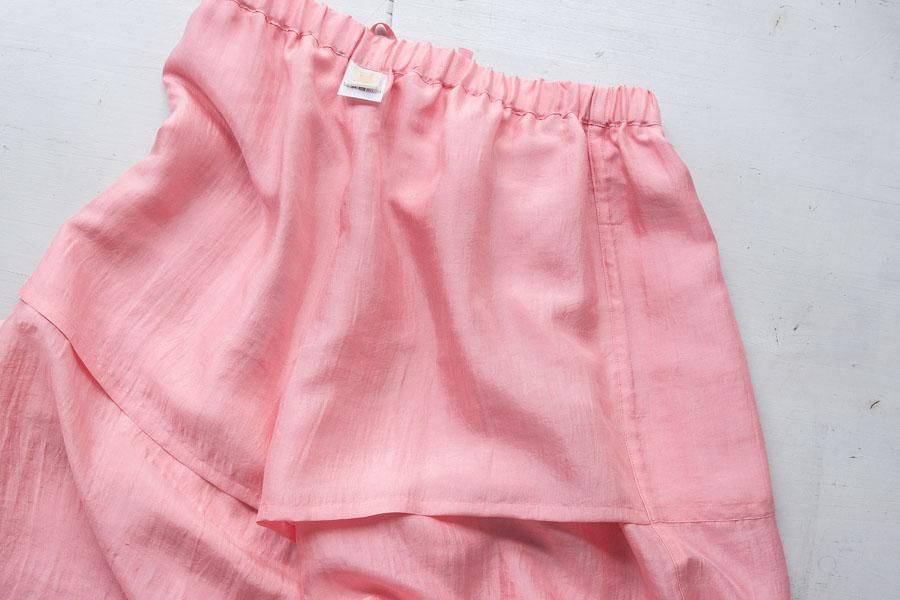 【新品・タグ付】uryya silk ワイドパンツ mavuno別注  Pink