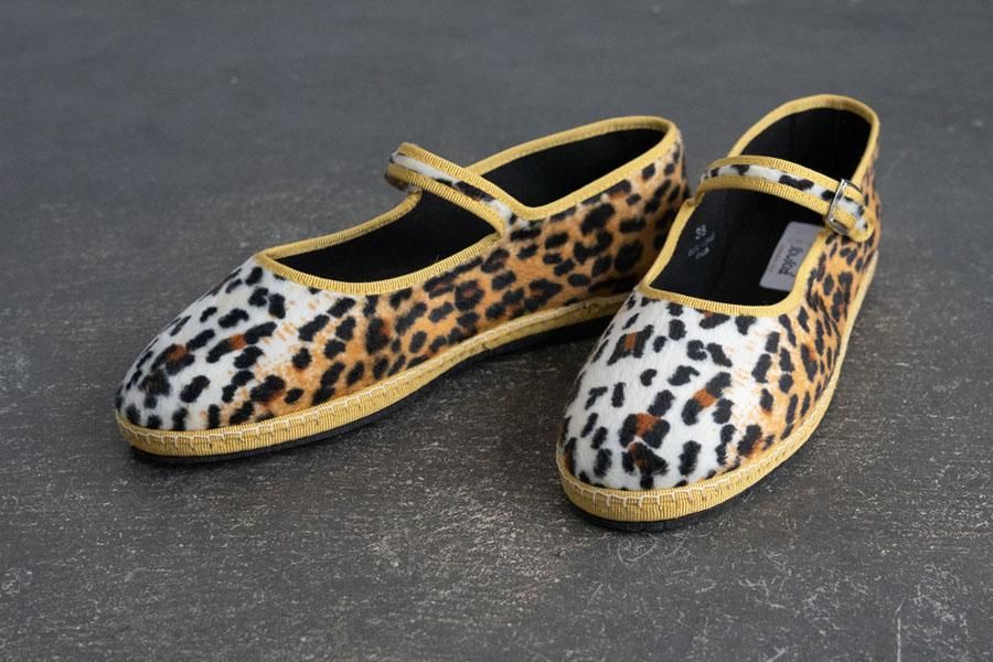 Sciuscia シューシャ MARY JANE LEOPARD 39-