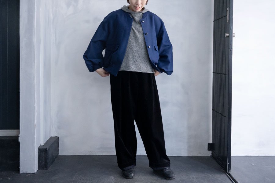 humoresque ブルゾン NAVY - MAVUNO マヴーノ オンラインショップ｜Atelier el、TOWAVASE など取扱