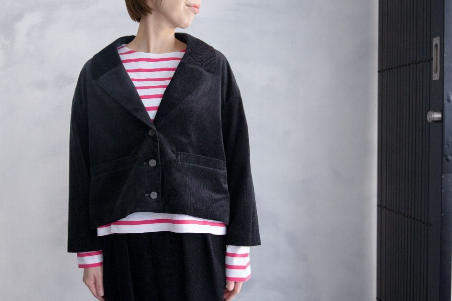 humoresque 硼ȥ㥱å BLACK CORDUROY