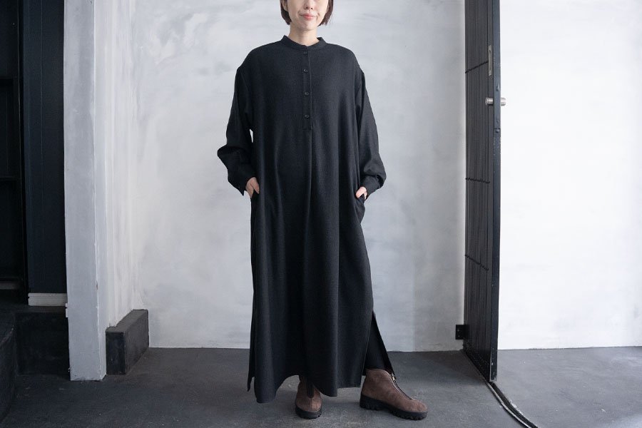 WIRROW STAND COLLAR SHIRT DRESS ワンピース - ワンピース