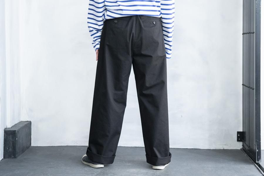 人気激安 wirrow Shirt- Sleeve -Long 綿100 Tee テーパード - www
