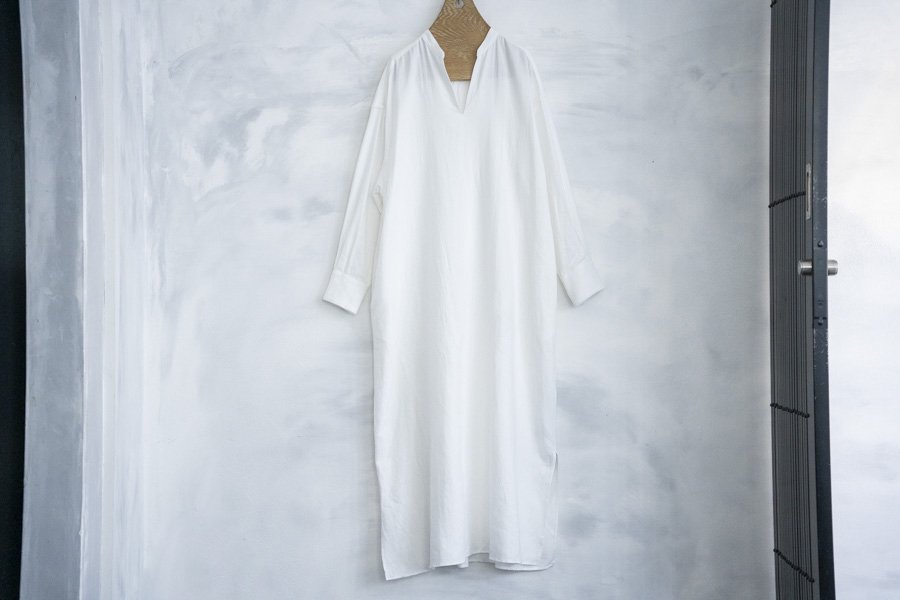 WIRROW　Washi cotton twill skipper dress即完売したお品です