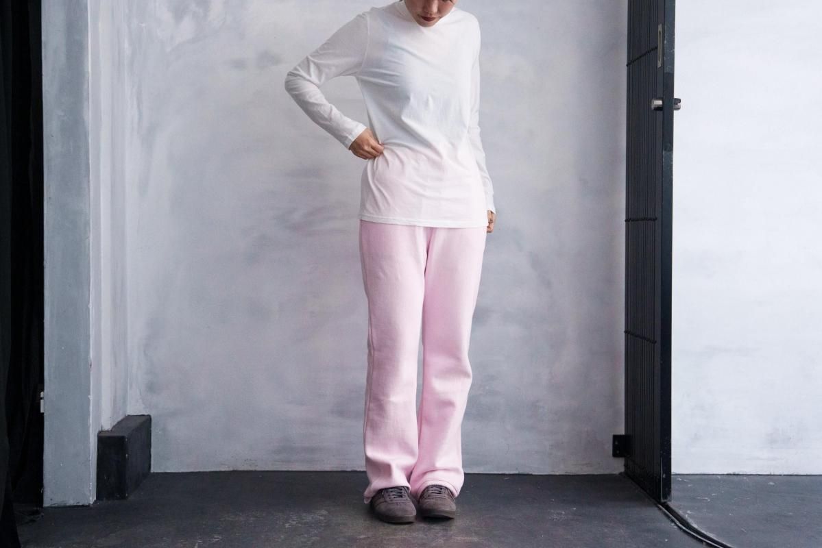 <img class='new_mark_img1' src='https://img.shop-pro.jp/img/new/icons1.gif' style='border:none;display:inline;margin:0px;padding:0px;width:auto;' />Ohh! Light Weight Basic L/S Crew WHITE