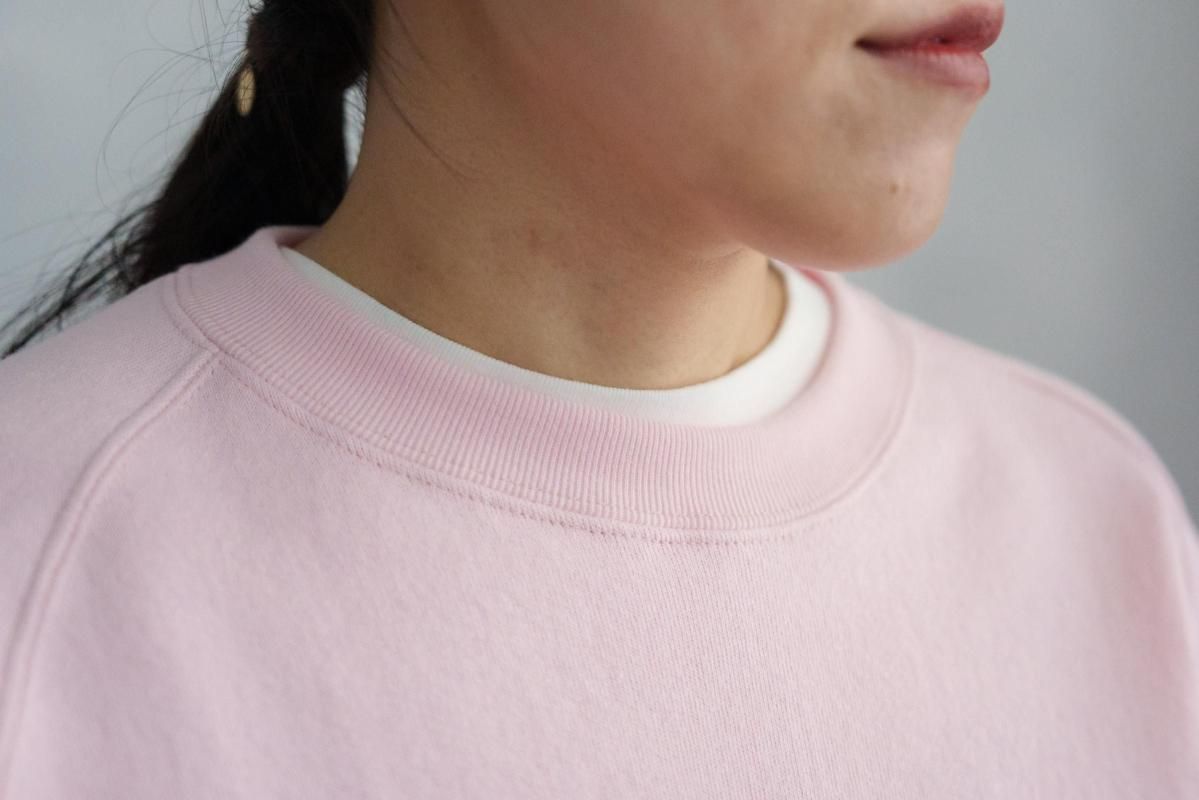 <img class='new_mark_img1' src='https://img.shop-pro.jp/img/new/icons1.gif' style='border:none;display:inline;margin:0px;padding:0px;width:auto;' />Ohh! Light Weight Basic L/S Crew WHITE