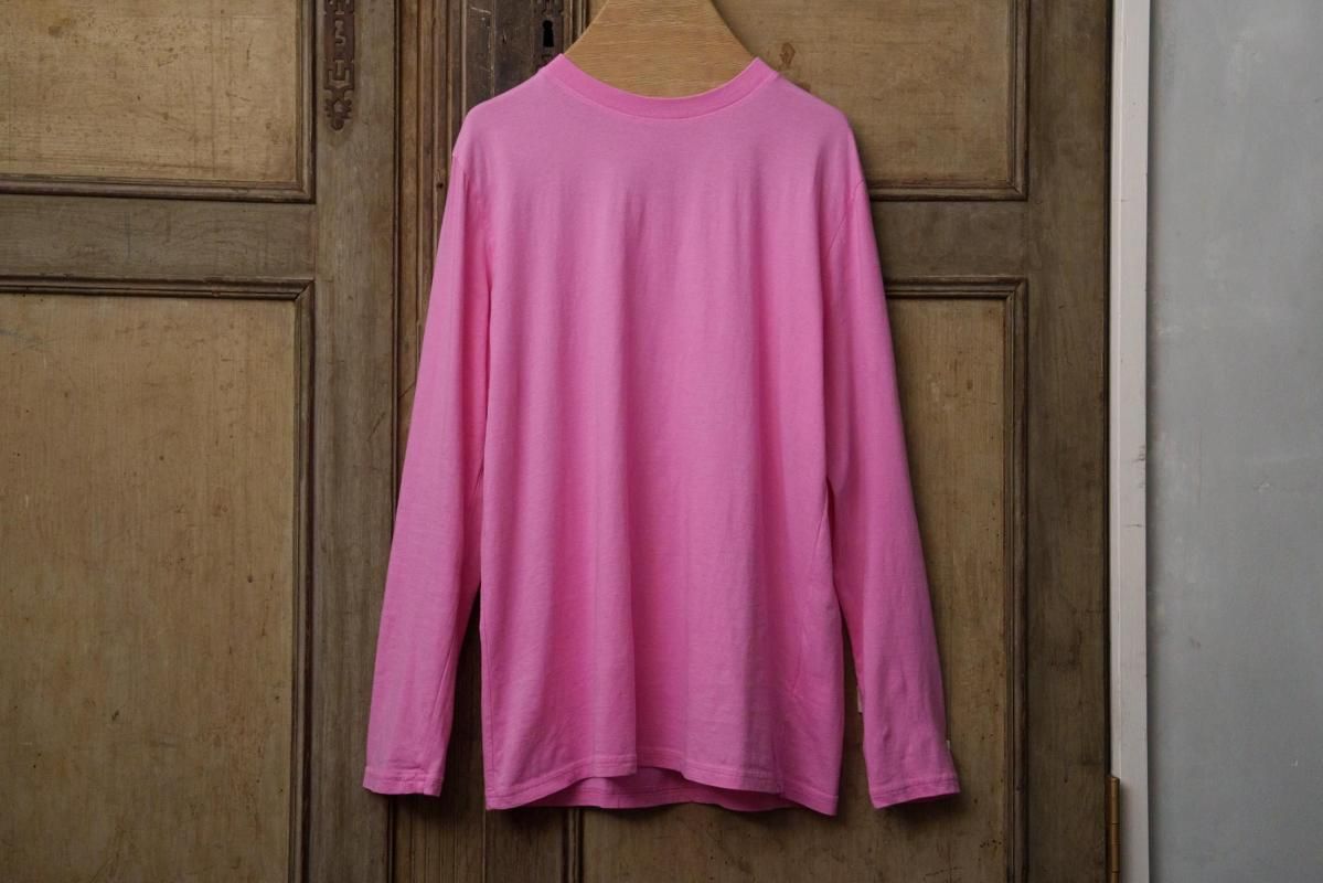 <img class='new_mark_img1' src='https://img.shop-pro.jp/img/new/icons1.gif' style='border:none;display:inline;margin:0px;padding:0px;width:auto;' />Ohh! Light Weight Basic L/S Crew PINK