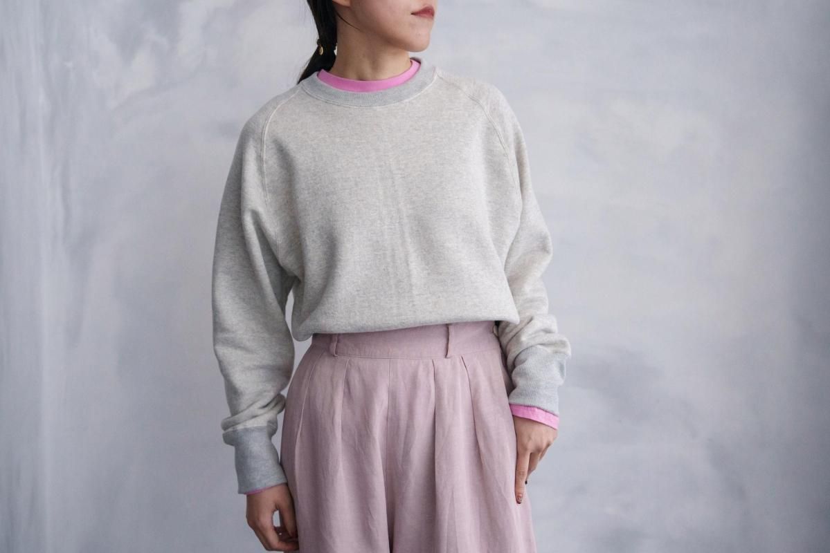 <img class='new_mark_img1' src='https://img.shop-pro.jp/img/new/icons1.gif' style='border:none;display:inline;margin:0px;padding:0px;width:auto;' />Ohh! Light Weight Basic L/S Crew PINK