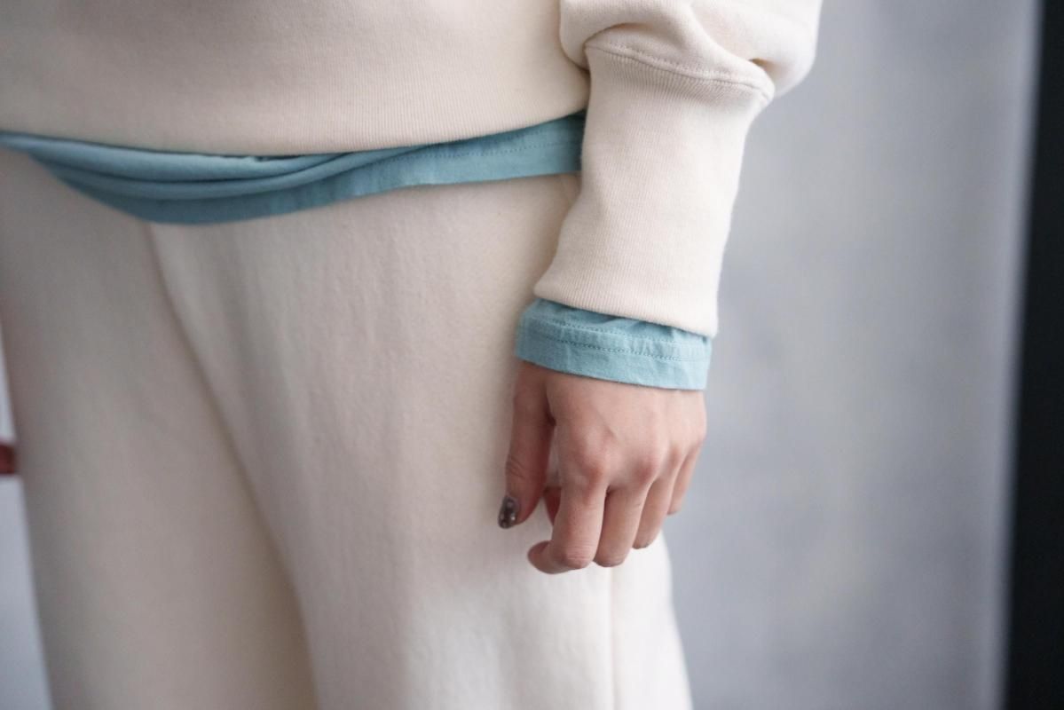 <img class='new_mark_img1' src='https://img.shop-pro.jp/img/new/icons1.gif' style='border:none;display:inline;margin:0px;padding:0px;width:auto;' />Ohh! Light Weight Basic L/S Crew BLUE GREY