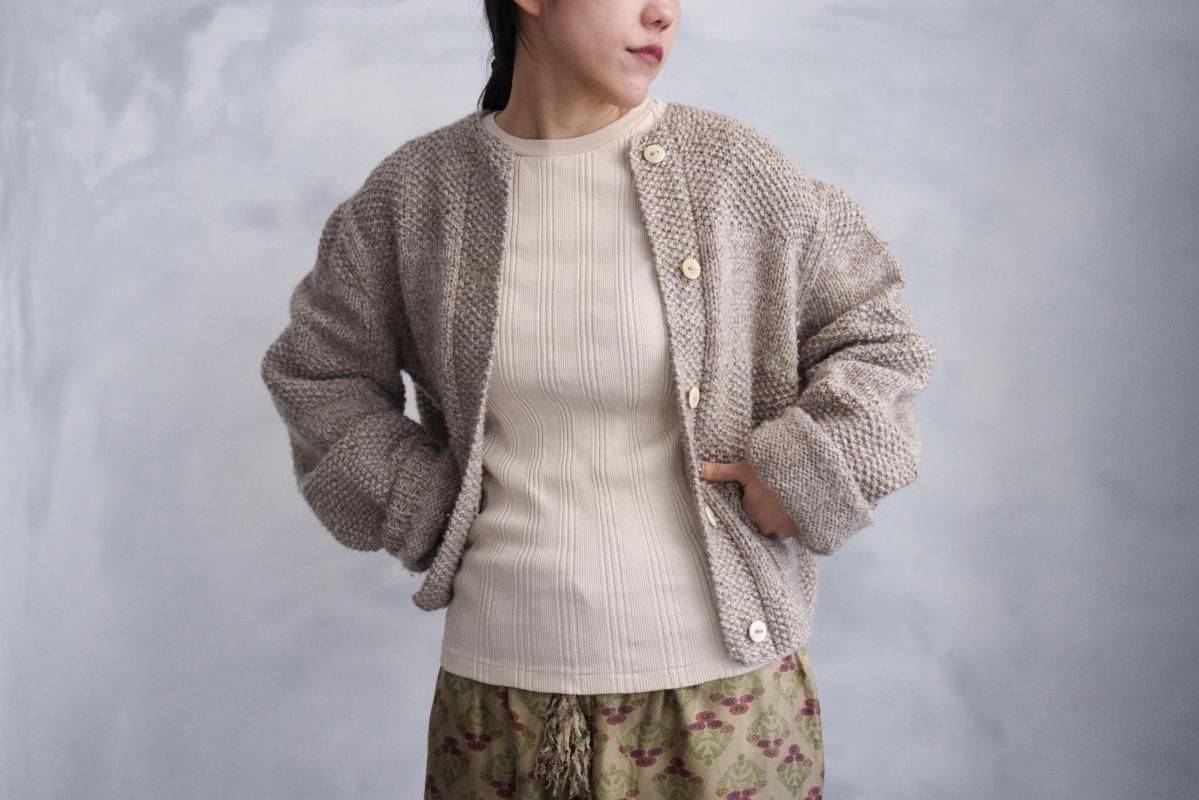 <img class='new_mark_img1' src='https://img.shop-pro.jp/img/new/icons1.gif' style='border:none;display:inline;margin:0px;padding:0px;width:auto;' />Ohh!  󥰥꡼֥롼ͥå ECRU