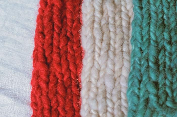 MAVUNO CASHMERE ハンドメイド ニット rouge