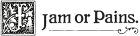 Jam or Pains. webshop