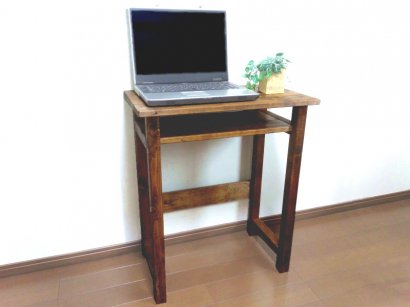 PC DeskColor：Dark Teak - ハンドメイドショップ 月家具 -TSUKIKAGU-