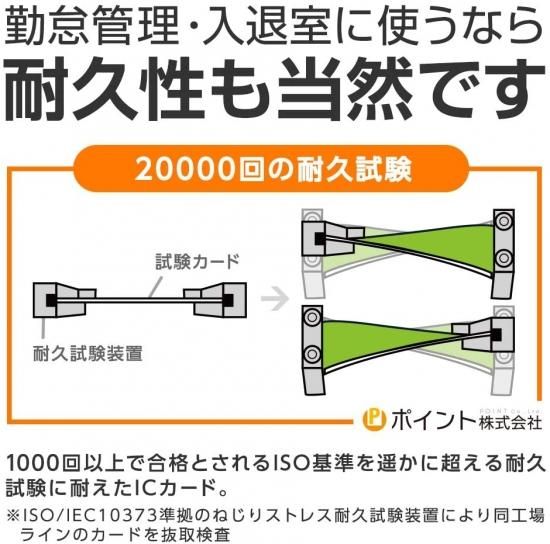 楽天市場】【送料無料】Felica カード 白無地（フェリカ