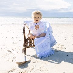 【SALE30%OFF】The Beach People ROUND TOWEL THE CAPTAIN PETITE ビーチピープル ラウンドタオル（キャプテン・プチ）