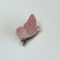 Numero74 BUTTERFLY HAIR CLIP Pink ヌメロ74 バタフライ ヘアクリップ（ピンク）
