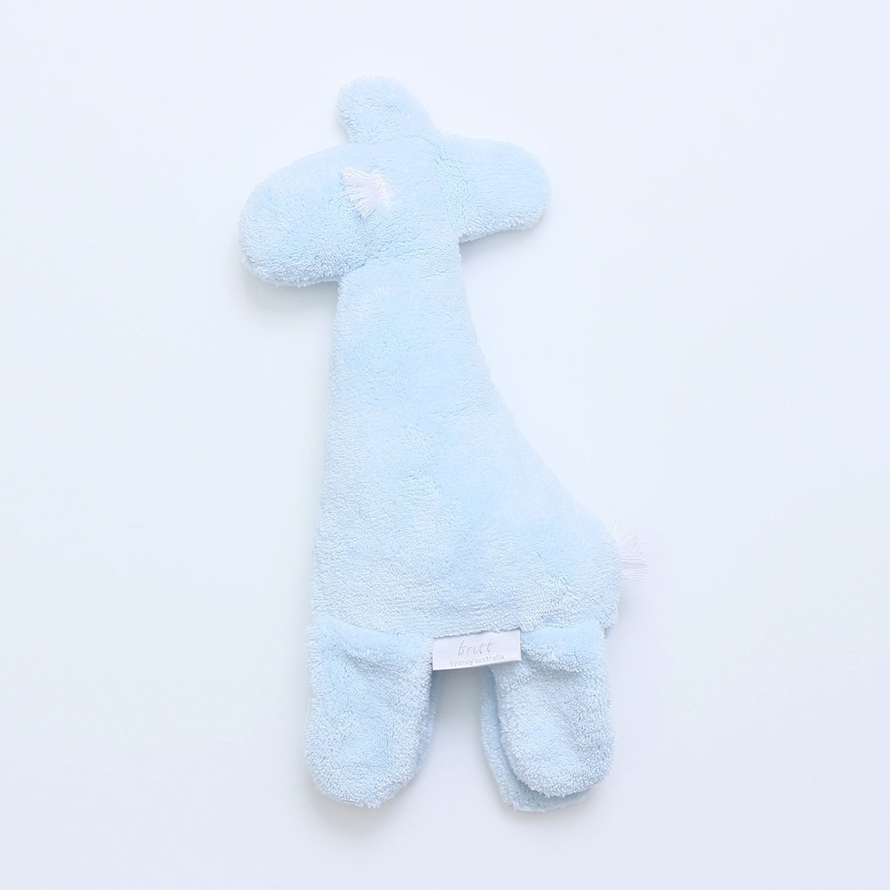 Britt Bear Snuggles Giraffe Blue ブリットベア ぬいぐるみ ジラフ（ブルー） - インポート 輸入 ベビー服 子供服  出産祝い 通販 | vivid LIFE