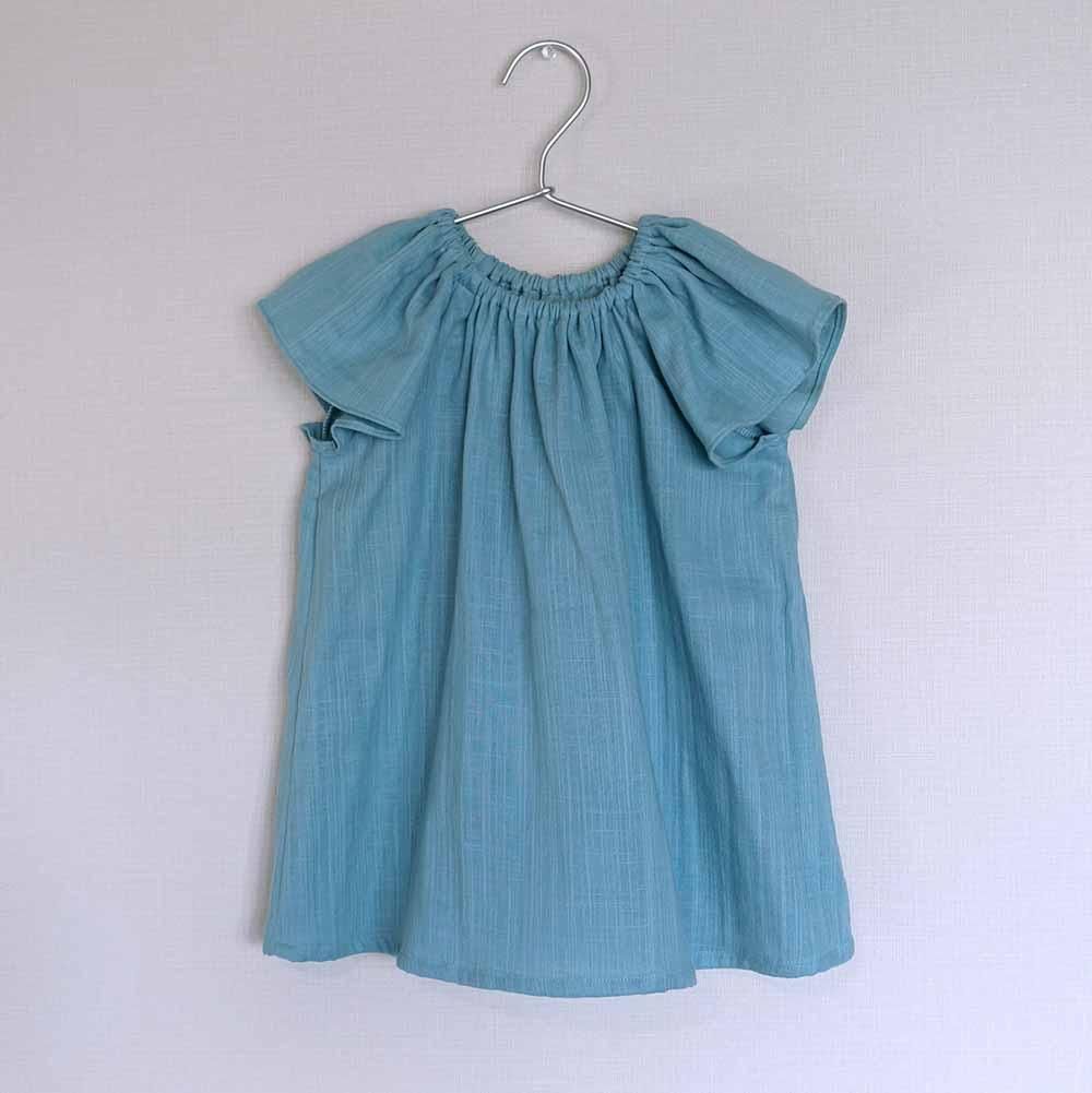 Little Rosetta Long use Dress リトルロゼッタ 長く着られるワンピース（ミント）