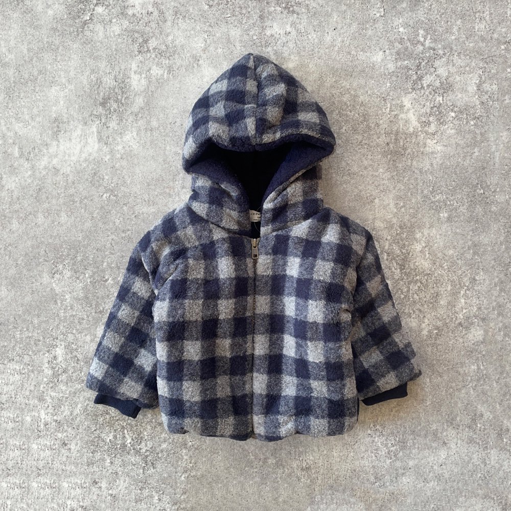 SALE50%OFF】1+ in the family HARPER jacket blue/grey ワンモア