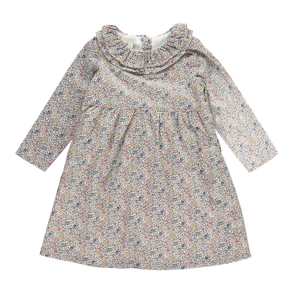 SALE50%OFF】OLIVIER Martha Dress with Frill Collar Katie and