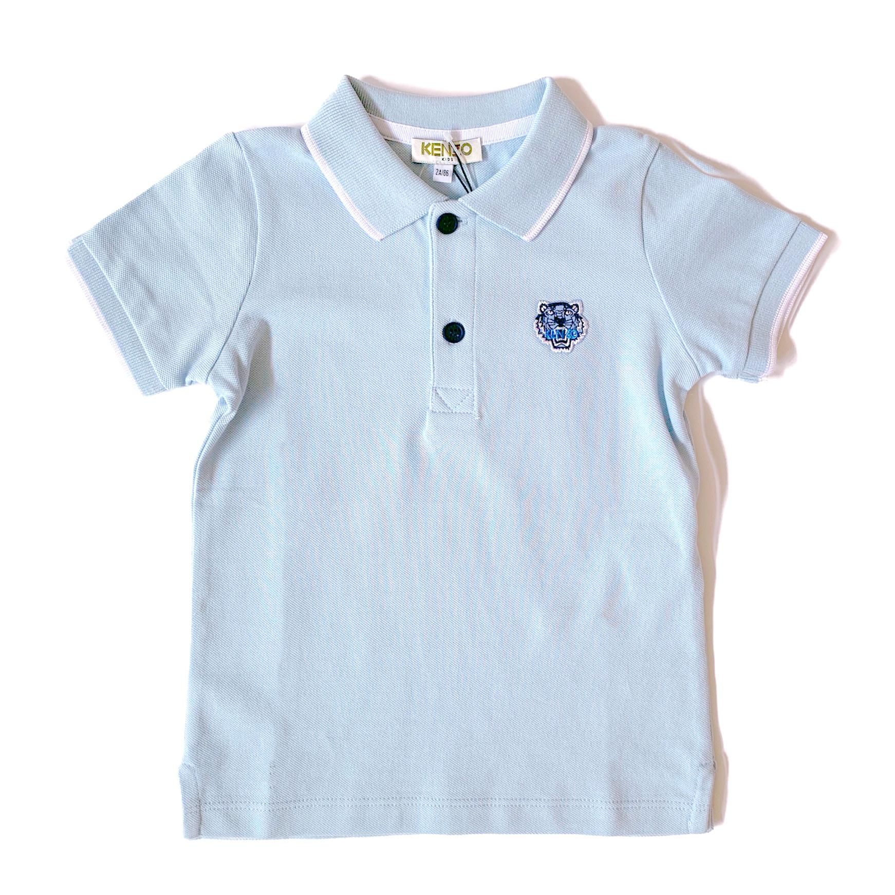 KENZO POLO BB PER 1 LIGHT BLUE ケンゾー ポロシャツ（ライトブルー）