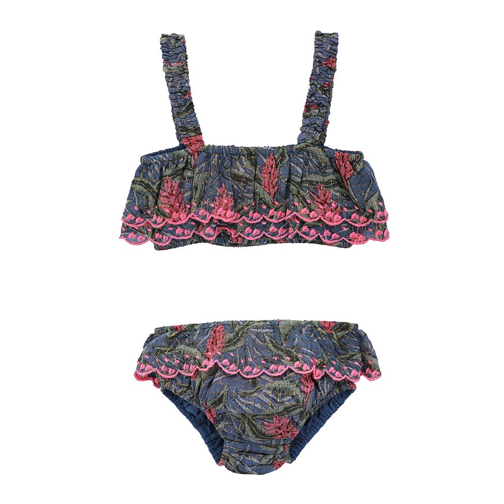 【SALE60%OFF】Louise Misha Bikini Caribbean Lagoon Leaves