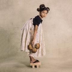 SALE50%OFFLittle Creative Factory ikebana apron dress 106.Printed ץȥץɥ쥹