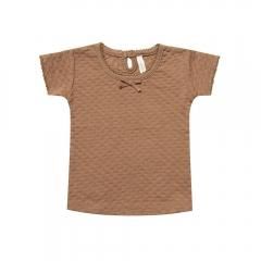 SALE50%OFFQuincy Mae Pointelle Tee Copper 󥷡ᥤ Tġʥåѡ