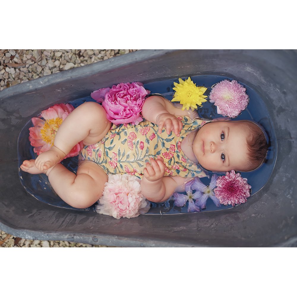 lemon baby bathing suit