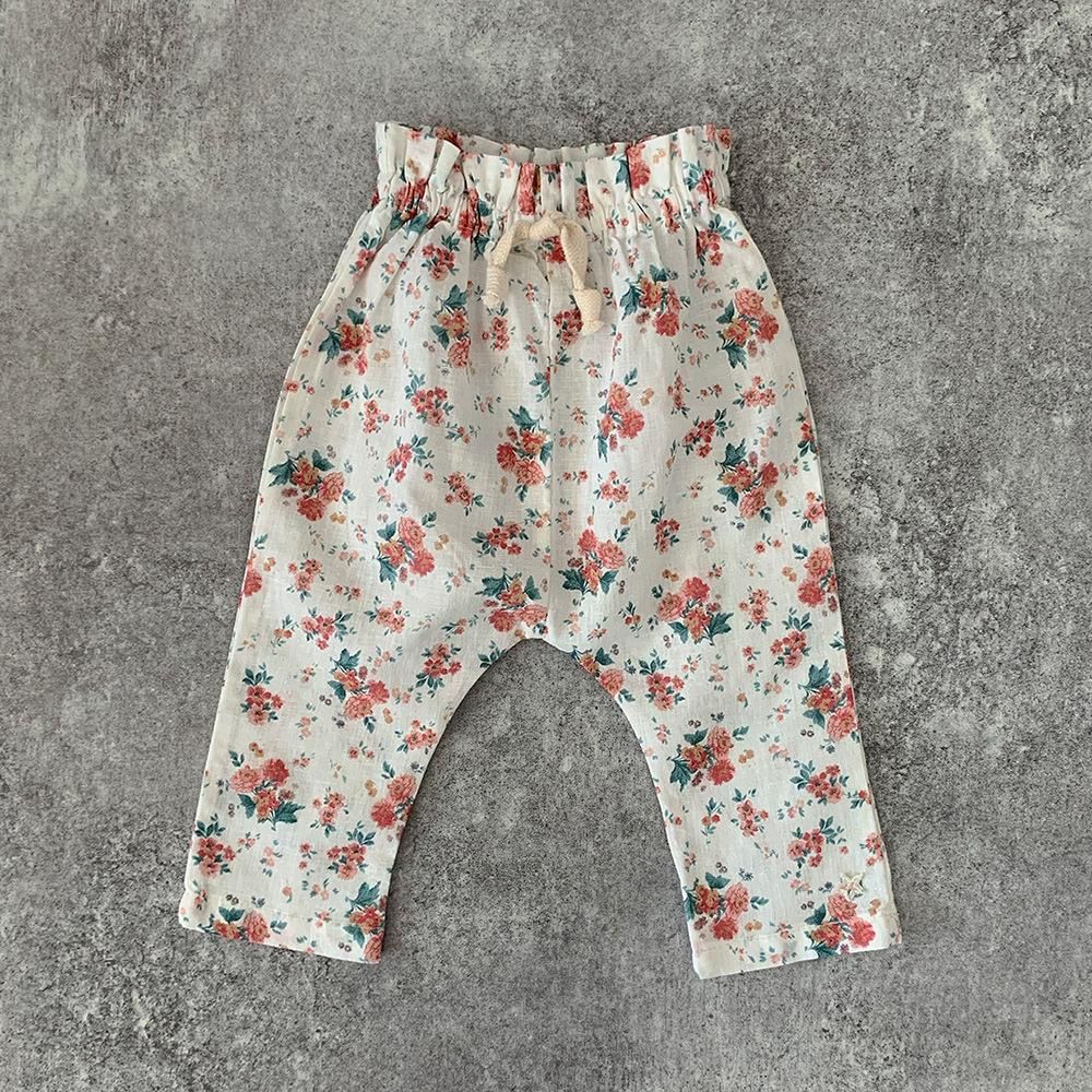 ��SALE��tocoto vintage Flowers pyjama style trousers FLOWERS �ȥ��� ������ơ��� �����ѥ�ġʥۥ磻�ȡ�