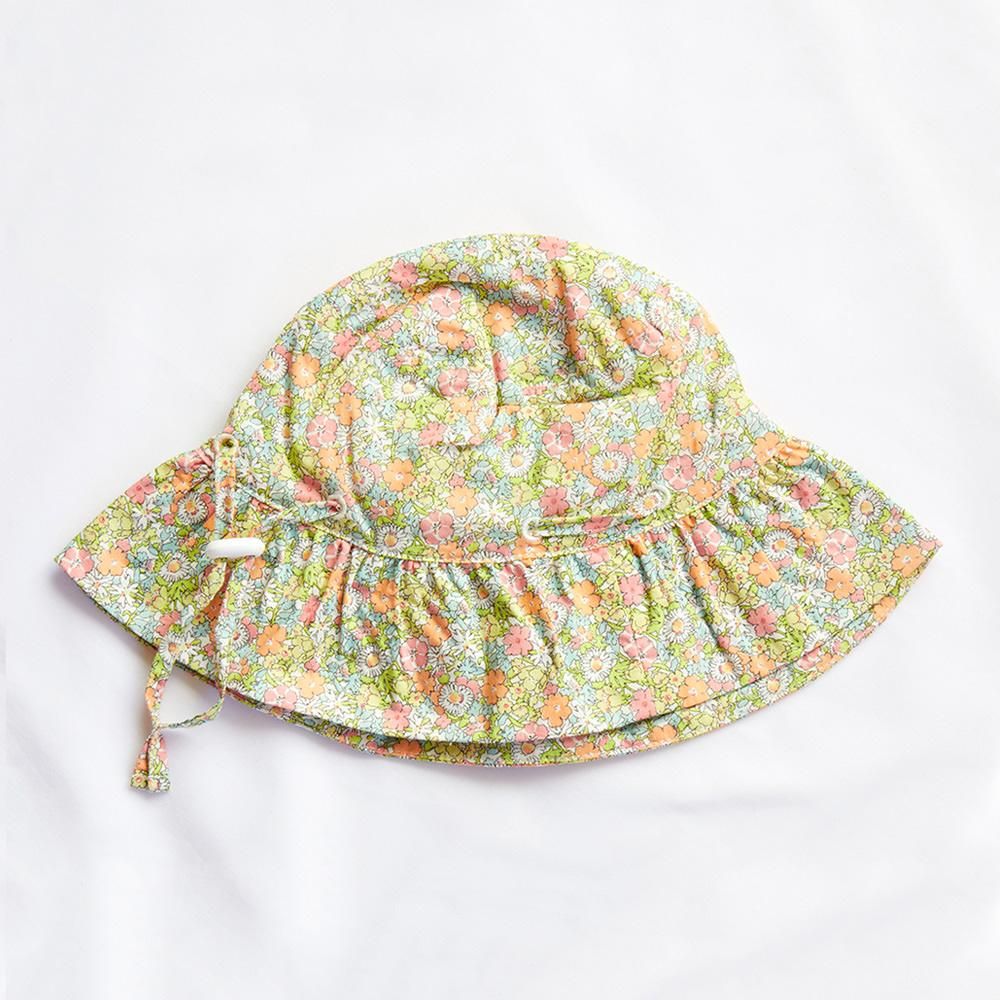 【SPECIAL OFF】minihaha LIBERTY SUN HAT DELILAH CA ミニハハ リバティサンハット（イエロー）