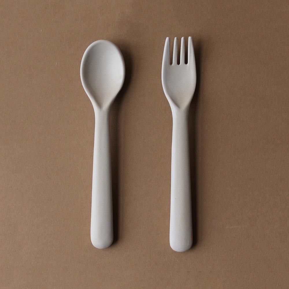 Cink Bamboo Cutlery Set Fog サンク バンブースプーン フォークセット フォグ インポート 輸入 ベビー服 子供服 出産祝い 通販 Vivid Life Cink Bamboo Cutlery Set Fog サンク バンブースプーン フォークセット フォグ インポート 輸入 ベビー服 子供服 出産祝い 通販 Vivid Life