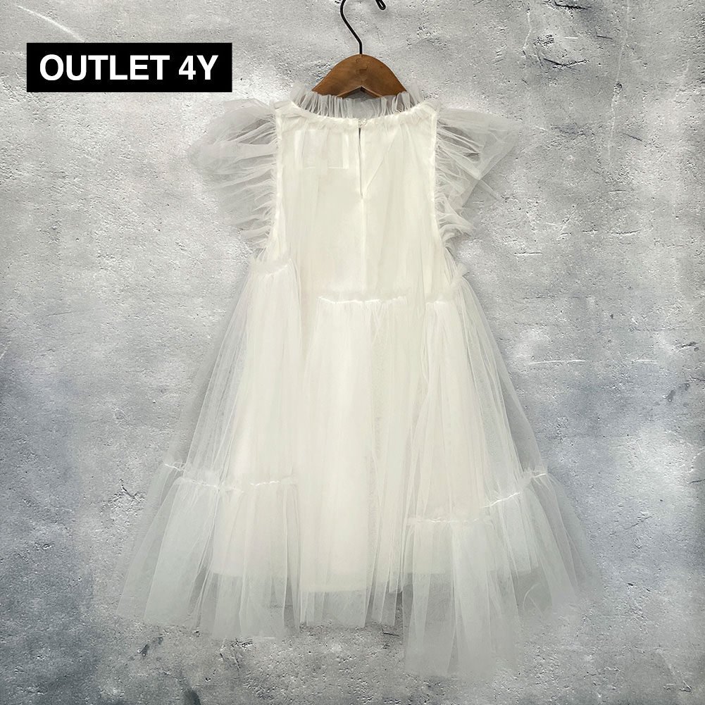 LOVE by Nellystella Antoinette Dress Bright White ラブバイ