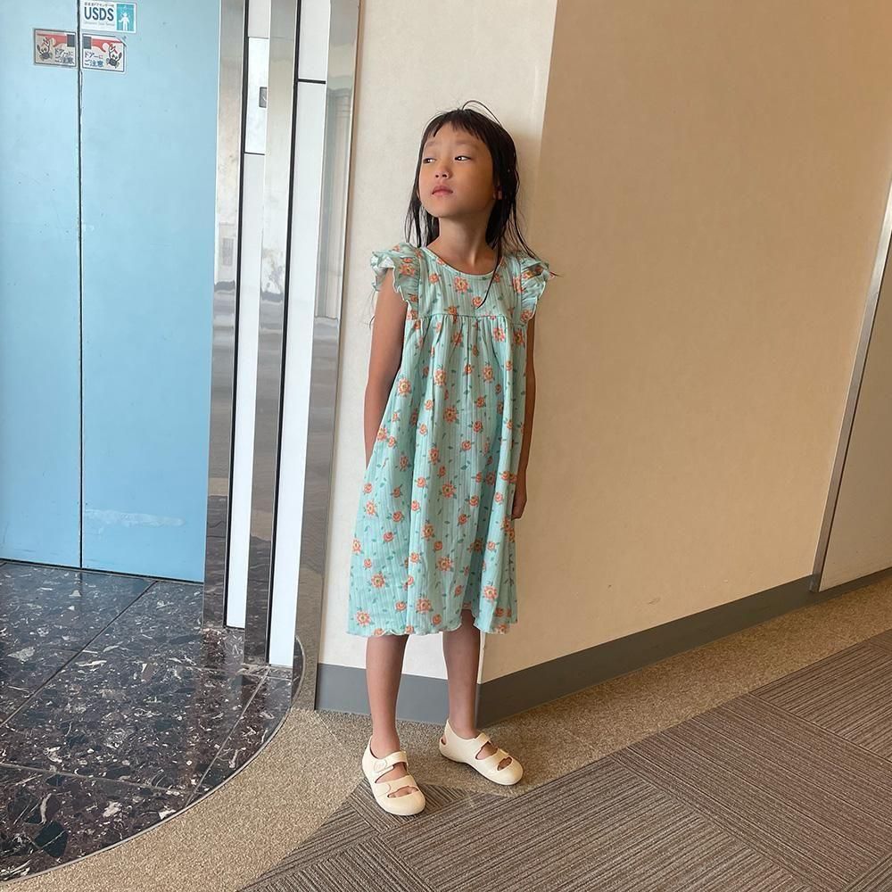 ※あ【新品】2020AW *Louise Misha* ワンピース 8Y Louise Misha Dress Saralou Cream Wild Flowers ルイーズ