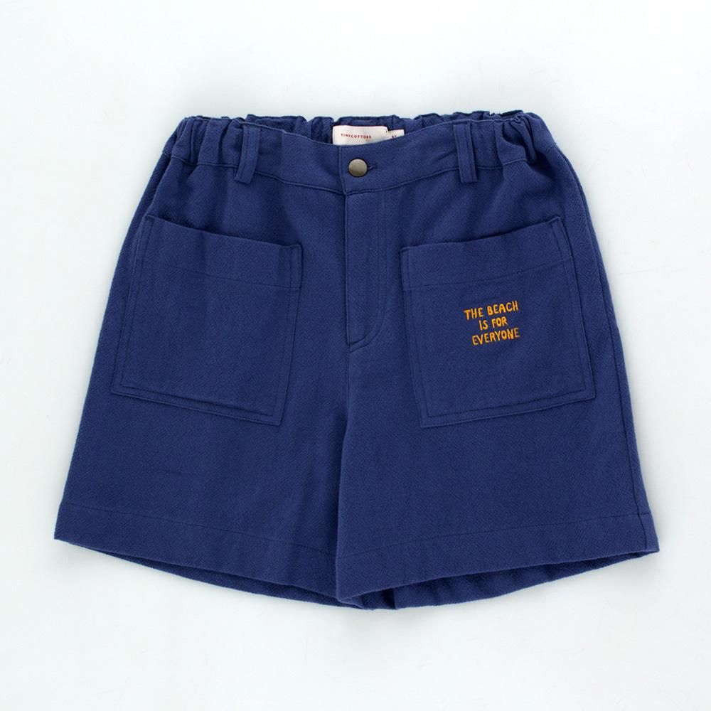 tinycottons SOLID RETRO SHORTS indi-Go タイニーコットンズ グラフィックショートパンツ（インディゴ）