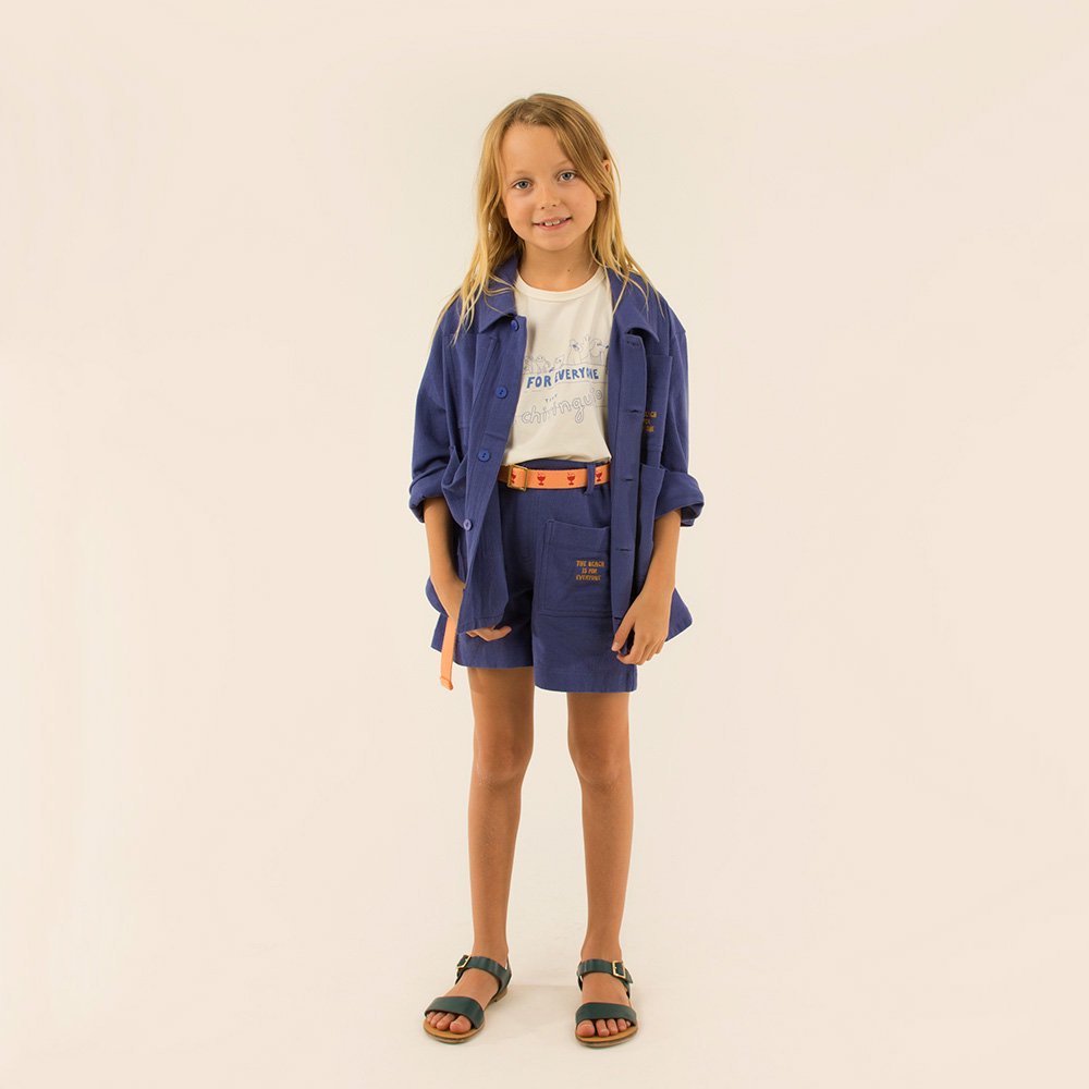 SALE40%OFF】tinycottons SOLID RETRO SHORTS indi-Go タイニーコットンズ グラフィックショートパンツ（インディゴ）  - インポート 輸入 ベビー服 子供服 出産祝い 通販 | vivid LIFE