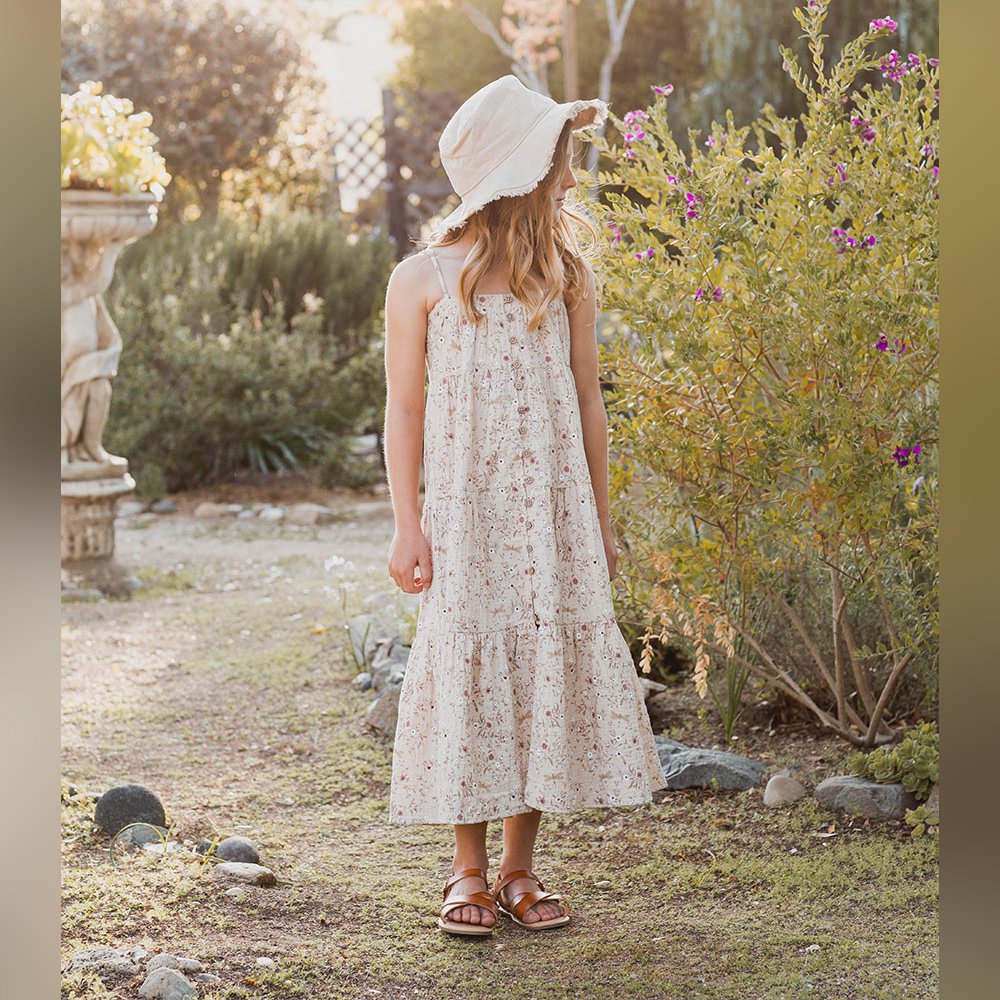 SALE40%OFF】Rylee + Cru dragonfly tiered maxi dress shell ライリーアンドクルー  ドラゴンフライマキシワンピース（シェル） - インポート 輸入 ベビー服 子供服 出産祝い 通販 | vivid LIFE