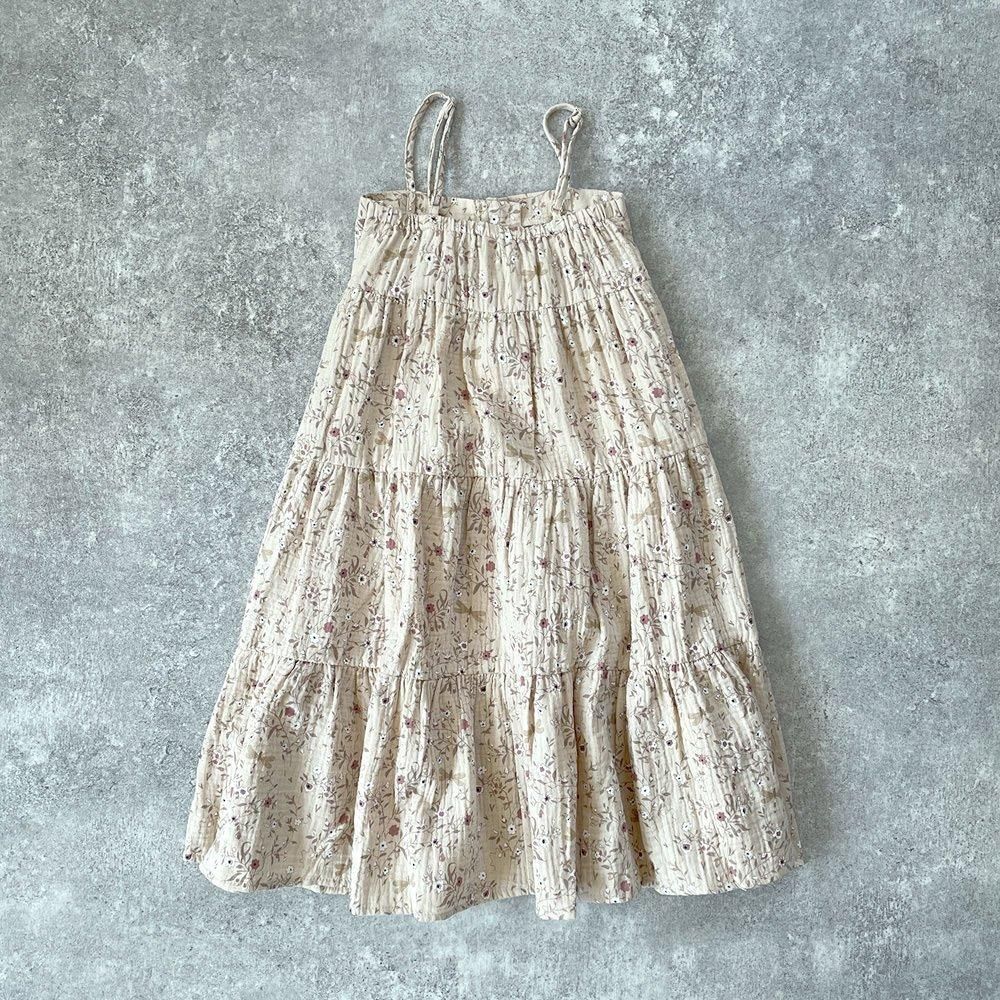 【新品】 rylee+cru* ライリー&クルー ワンピース 6-7y Rylee + Cru olive dress sea ライリーアンドクルー 襟付き半袖
